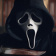 Ghostface with a knife